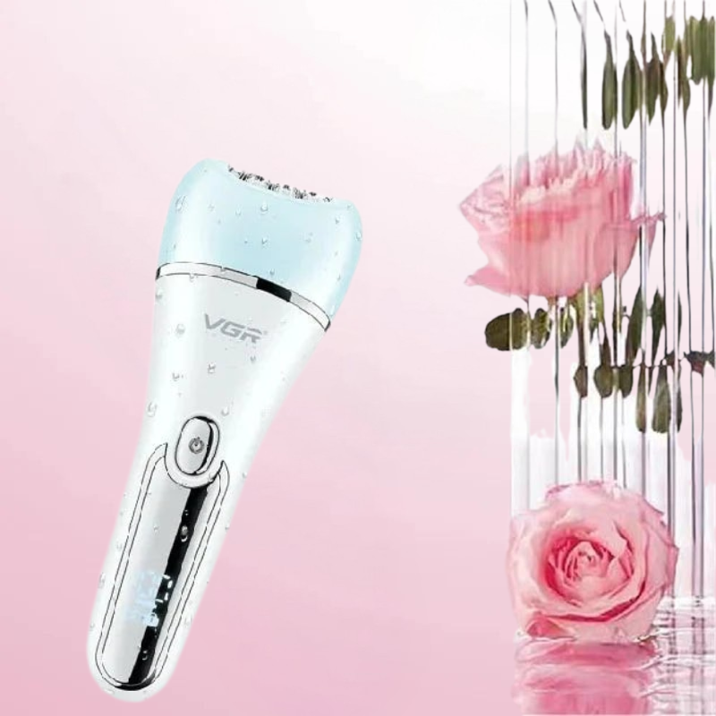VGR Women's Epilator Shaver Set