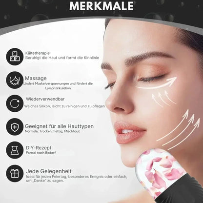 Silicone Cube Facial Ice Roller